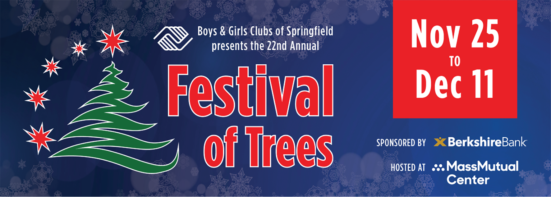 MassMutual Center, Annual Festival Of Trees Springfield BID